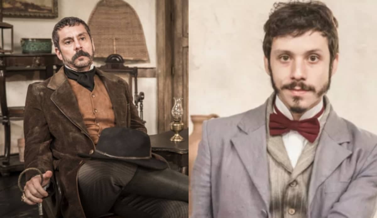 "Nos Tempos do Imperador": Nélio e Tonico lutam em precipício
