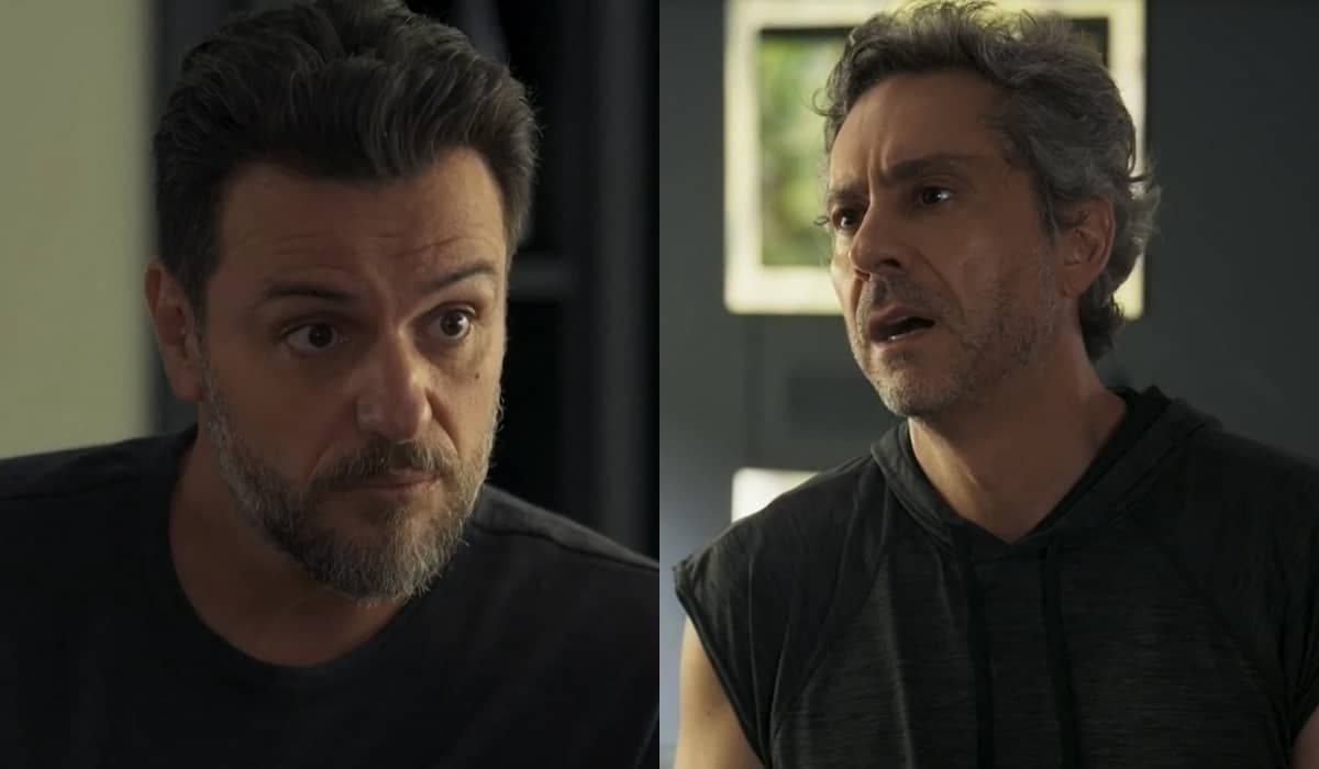 Moretti se desespera e desabafa para Stenio em Travessia