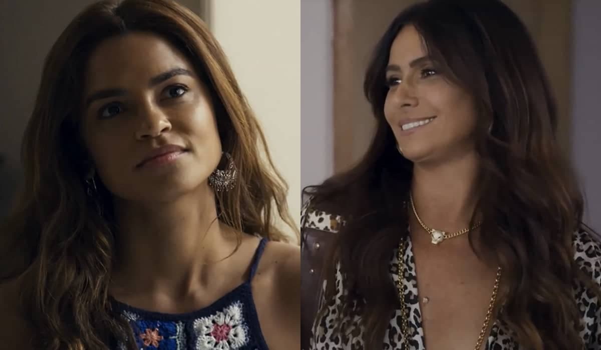 Brisa segue orientação e dá depoimento para Helô em Travessia