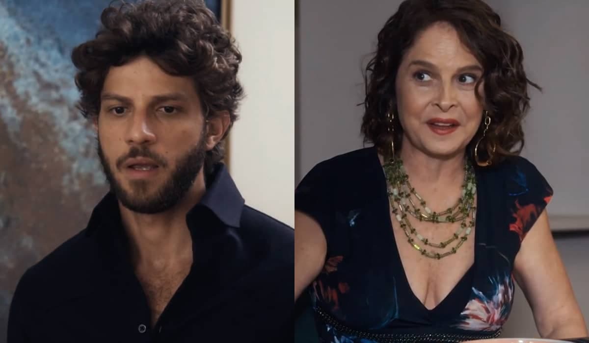 Ari treme após ser denunciado por Núbia em Travessia