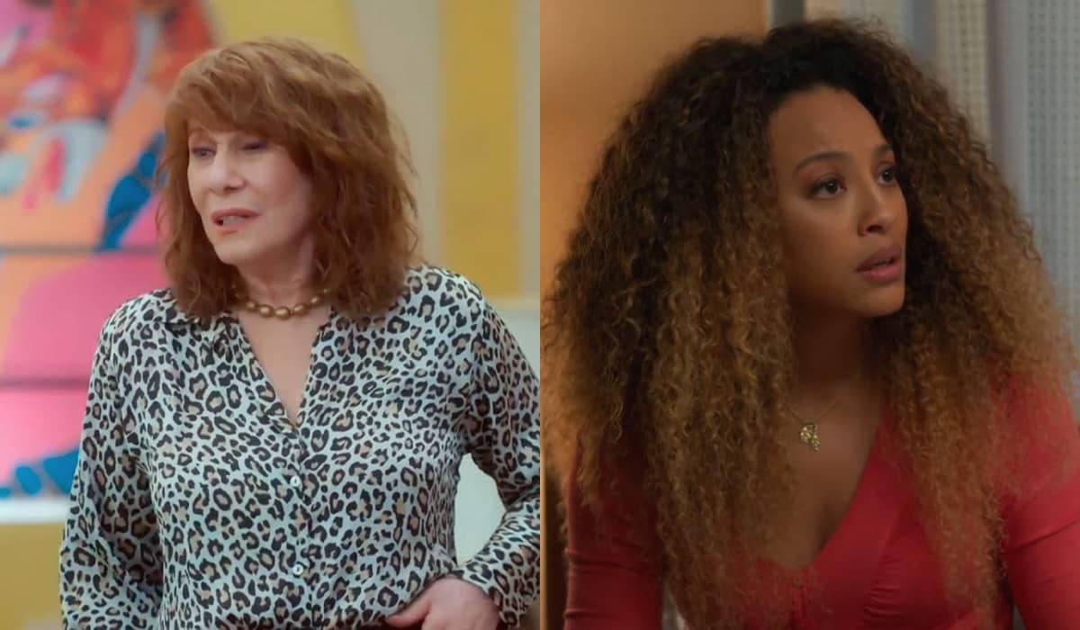 Wilma engole a raiva e aceita Sol como backing vocal de Lui em Vai na Fé