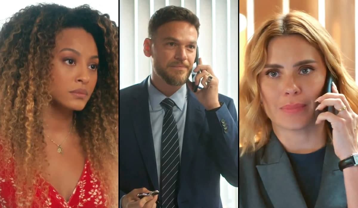 Sol se desespera ao ver Theo ao lado de Lumiar em Vai na Fé