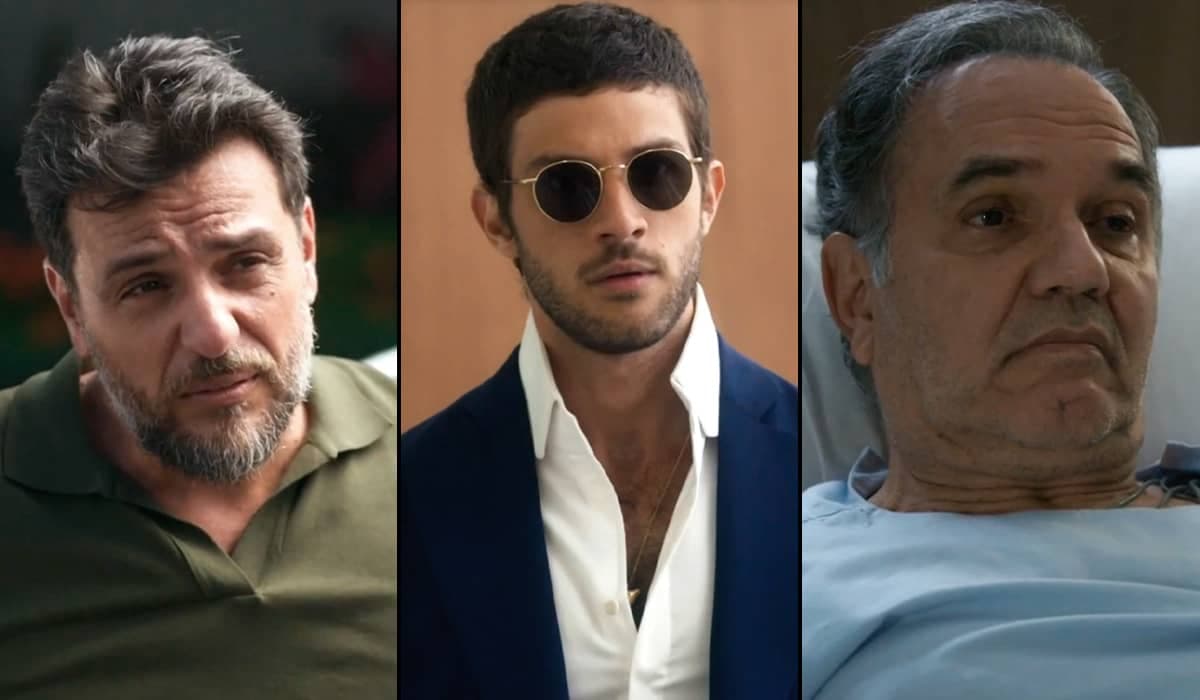 Moretti e Ari dividem suspeitas sobre o atentado contra Guerra em Travessia
