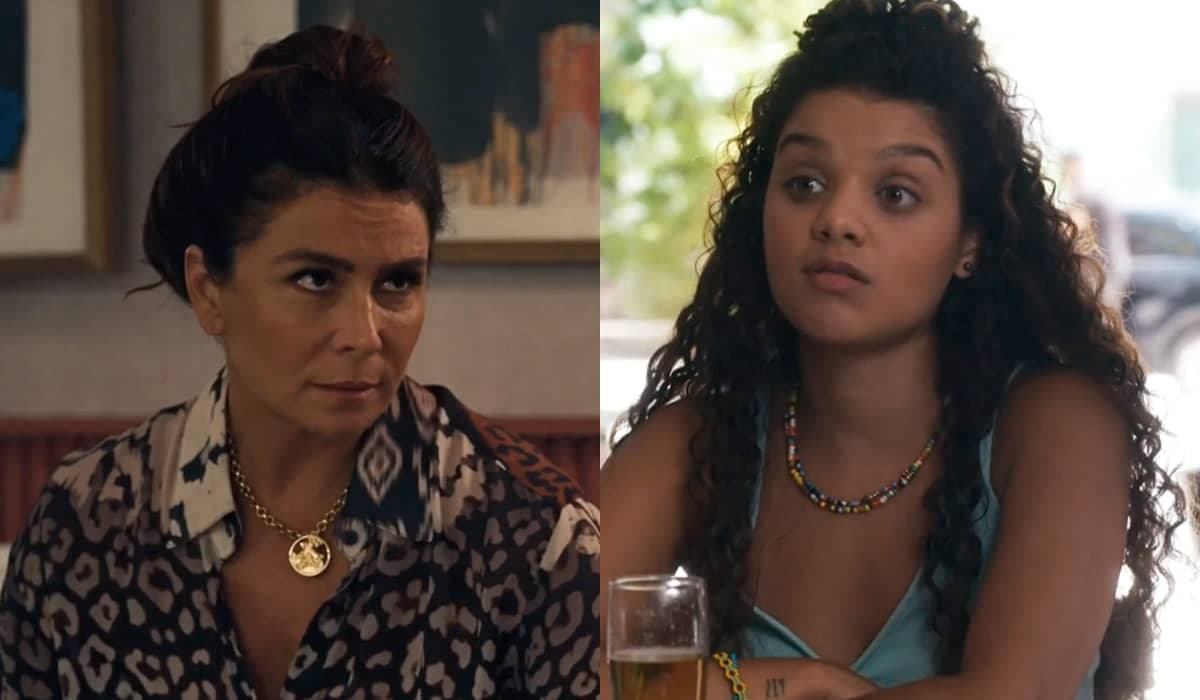 Helô recebe denúncia que poderá ajudar Karine em Travessia