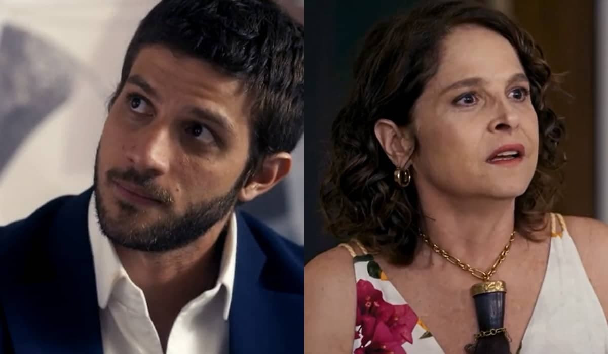 Ari surta após atitude de Núbia em Travessia