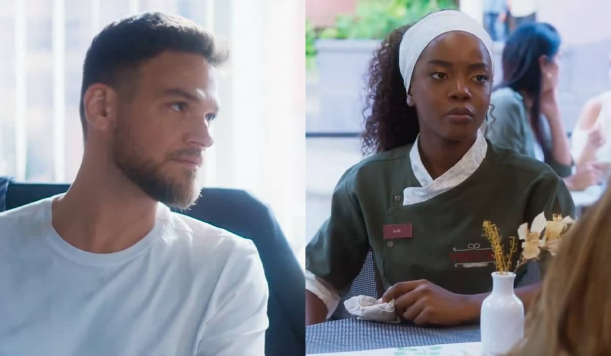 Theo se descontrola e deixa Kate assustada em Vai na Fé